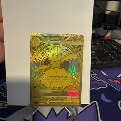 Pokemon TCG Mega Gardevoir EX Holo Gold Card 187/132 Mega Evolution - Image 3
