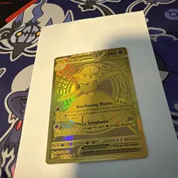 Pokemon TCG Mega Gardevoir EX Holo Gold Card 187/132 Mega Evolution - Image 4