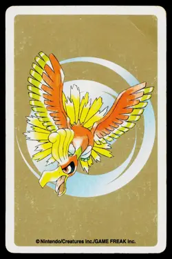 Blissey Queen of Spades Pokemon Gold Deck Playing Card Heavily Played - Image 2