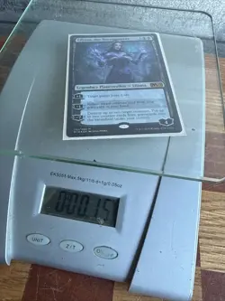 Magic The Gathering Liliana the Necromancer Mythic Black Foil 291 MTG Card Used - Image 2