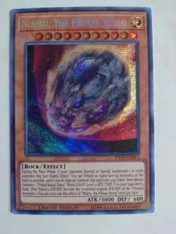 TN19-EN013 Nibiru, the Primal Being - Limited Edition Secret Rare Yu-Gi-Oh Card - Image 1