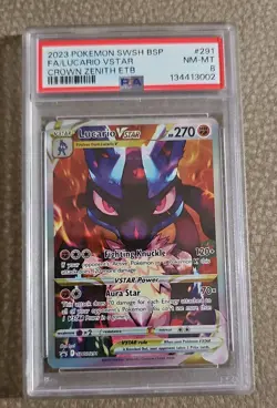 Lucario VSTAR SWSH291 SWSH: Sword & Shield Promo Cards Holo - Image 1