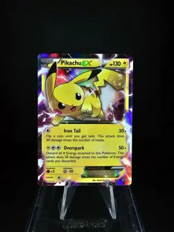 Pikachu EX XY84 Promos 2014 Pokemon Card Rare VLP - Image 1