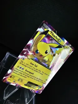 Pikachu EX XY84 Promos 2014 Pokemon Card Rare VLP - Image 2