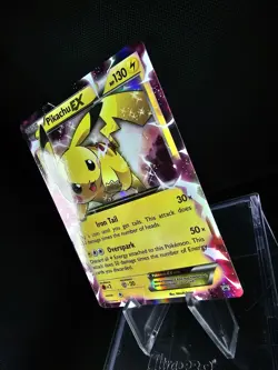 Pikachu EX XY84 Promos 2014 Pokemon Card Rare VLP - Image 3