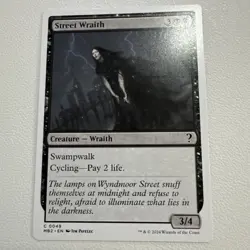 Street Wraith White Border (NM Non-Foil) MB2-0049 Common MTG - Image 1