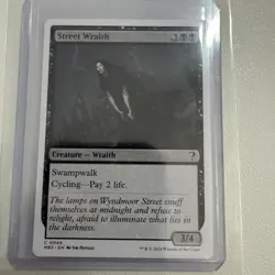 Street Wraith White Border (NM Non-Foil) MB2-0049 Common MTG - Image 3