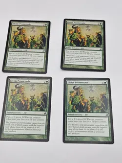 Mtg Elvish Promenade x 4 LP - Image 1