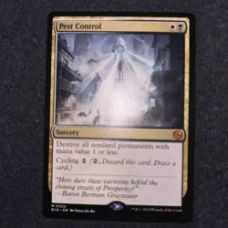 Pest Control 22 M Outlaws of Thunder Junction: The Big Score NM MTG - Image 1