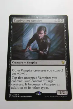 MTG Captivating Vampire x1- -Commander 2017-Lightly Played - Image 1