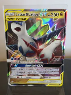 Latias & Latios GX 113/181 Team Up Sun & Moon Pokemon TCG - Image 1