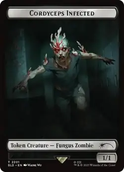 MTG Cordyceps Infected Token (2201) - 2201 / English / Near Mint - Image 1