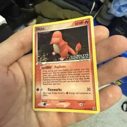 Pokemon Ditto (Charmander) Delta Species 61/113 HP/DMG - Image 2