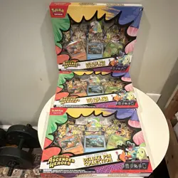 Pokemon TCG Mega Evolution Ascended Heroes Deluxe Pin Collection 3 Boxes 2024 - Image 3