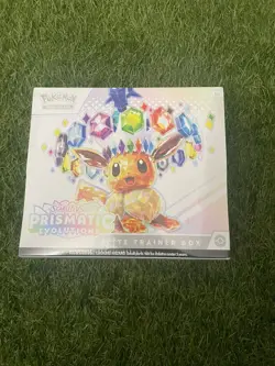 Pokemon Prismatic Evolutions ETB Elite Trainer Box Sealed - Image 1