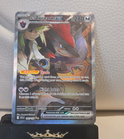 Pokemon TCG N's Zoroark ex SIR Full Art Holo 185/159 Sv09 Journey Together 280HP - Image 1