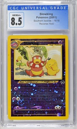 Slowking #14 Pokemon Southern Islands - CGC 8.5 - Image 1