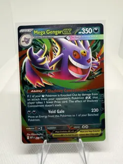 Pokemon TCG Mega Gengar EX 073 Black Star Promo - Image 1