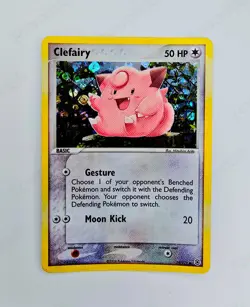 Pokemon FireRed & LeafGreen Holo 59/112 " Clefairy " LP - Image 1