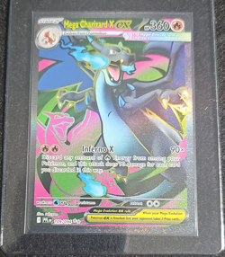 Pokemon Mega Charizard X EX Ultra Rare Flame 109/094 Phantasmal Flames Holo - Image 1