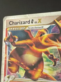 2009 Pokemon D & P Charizard GLV.X Black Star Promo- Holo - Image 2