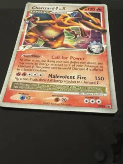 2009 Pokemon D & P Charizard GLV.X Black Star Promo- Holo - Image 4