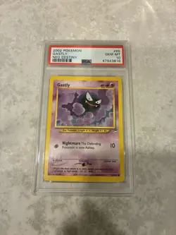 2002 POKEMON NEO DESTINY #65 GASTLY PSA 10 - Image 1