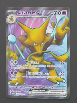 Alakazam ex 188/165 - Scarlet & Violet 151 Pokemon TCG - NM - Image 1
