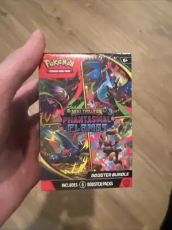Phantasmal Flames Booster Bundle Pokemon Mega Evolution Sealed English Fast Ship - Image 1