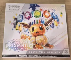 Pokemon TCG Prismatic Evolutions Elite Trainer Box ETB New Factory Sealed - Image 1