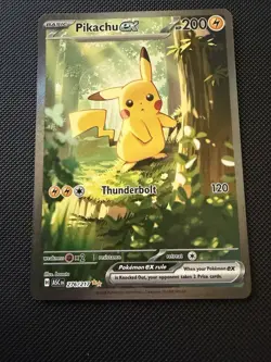 Pokemon TCG Pikachu ex 276/217 SIR (Treekachu) Ascended Heroes English 2026 - Image 3