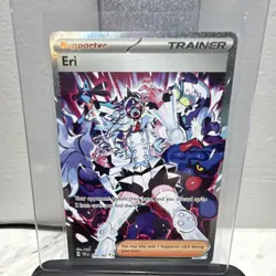 Pokemon TCG Eri 210/162 SV05 Temporal Forces Full Art Holo Ultra Rare - Image 1