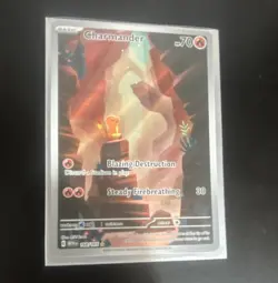 Charmander 168/165 SV Scarlet & Violet 151 Illustration Rare Holo - 70 HP - Image 1