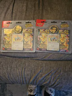Pokemon TCG Ascended Heroes Factory Sealed 2x 2-Pack Blister Larry's Komala - Image 1