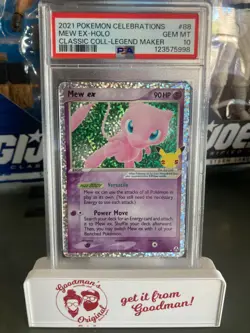 2021 Pokemon Celebrations Classic - MEW EX #88 (Holo) - PSA 10, GEM MINT - Image 1