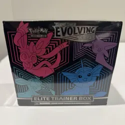 Pokemon TCG Elite Trainer Box Sword & Shield Evolving Skies English 1 Box - Image 1