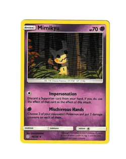 Mimikyu 96/236 UC Cosmic Eclipse NM Pokemon - Image 1