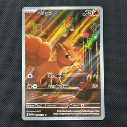 Vulpix 138/132 Illustration Rare Mega Evolution Pokemon NM - Image 1