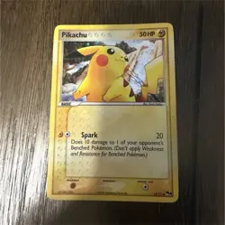 Pokemon TCG Pikachu 013/017 POP Series 4 English 50 HP Holo Kouki Saitou - Image 1