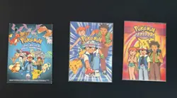 2000 Topps Pokemon Checklists Lot Of 3 Lp/Mp - Image 1