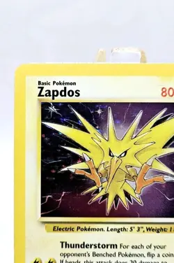Zapdos 15/62 - Holo Rare - Fossil WOTC - Unlimited - NM - Pokemon TCG - Image 2