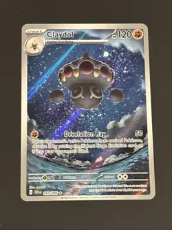 Pokemon ME04: Chaos Rising #092/086 Claydol IR Holo English - Image 1