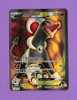 Houndoom EX Full Art Breakthrough 153/162 Pokemon - Image 1