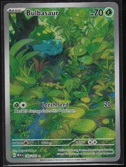 Bulbasaur 166/165 Illustration Rare - Pokemon SV: Scarlet & Violet 151 Holo - Image 1