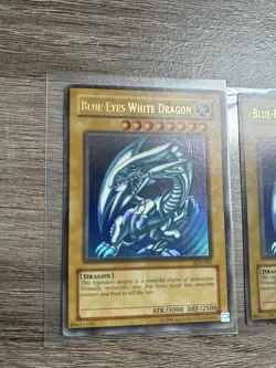 Konami Yu-Gi-Oh! Blue-Eyes White Dragon SDK-001 1st Ed x3 Starter Kaiba - Image 2