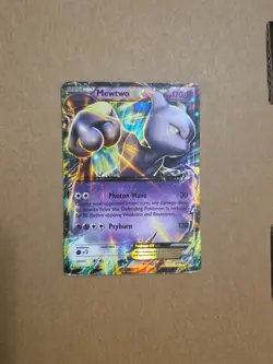 Pokemon TCG Mewtwo EX Black Star Promo XY183 Ultra Rare Holo MP - Image 1