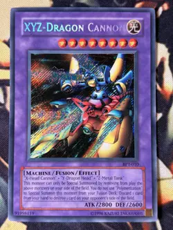 Yugioh: XYX-Dragon Cannon - BPT-010 - Secret Rare - Unlimited - MP - Image 1
