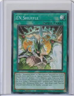 Yugioh BLCR-EN008 EN Shuffle – Secret Rare 1st Edition - Image 1