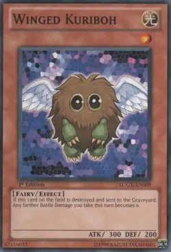 Winged Kuriboh - LCGX-EN009 - Common - Unlimited Edition - Lightly Played - Image 1