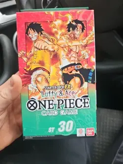 Bandai Namco One Piece Card Game Starter Deck EX Luffy & Ace ST-30 English - Image 1